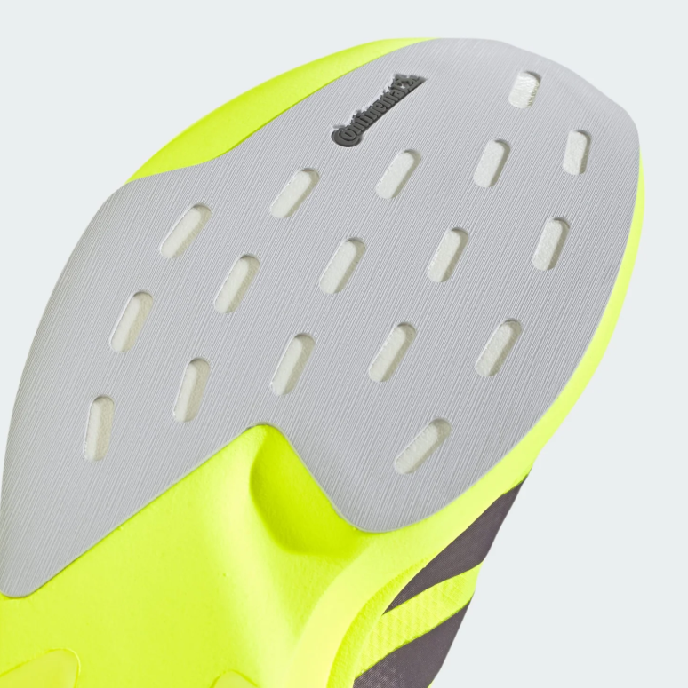 adidas Adizero Running Shoes – Neon Yellow with Dark Three-Stripes