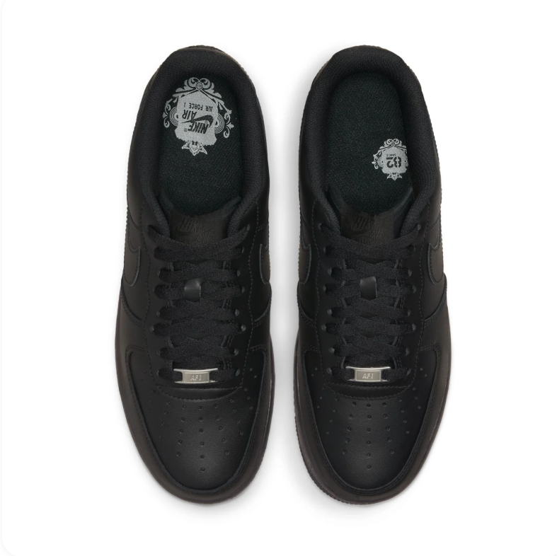 Nike Air Force 1 Low Sneakers – All Black