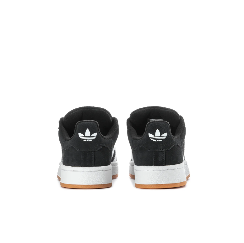 adidas Campus Sneakers – Black and White with Gum Outsole
