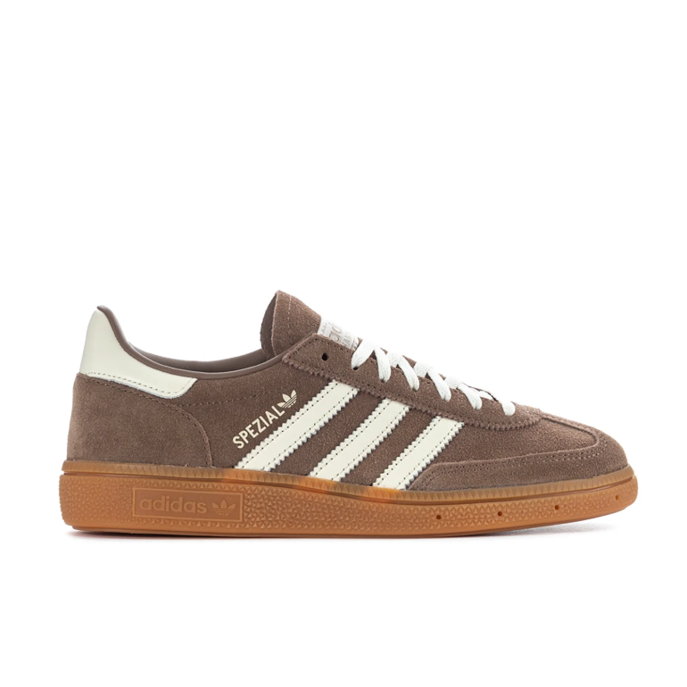 adidas Handball Spezial Brown & Cream Sneakers with Gum Sole
