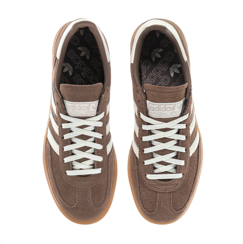 adidas Handball Spezial Brown & Cream Sneakers with Gum Sole