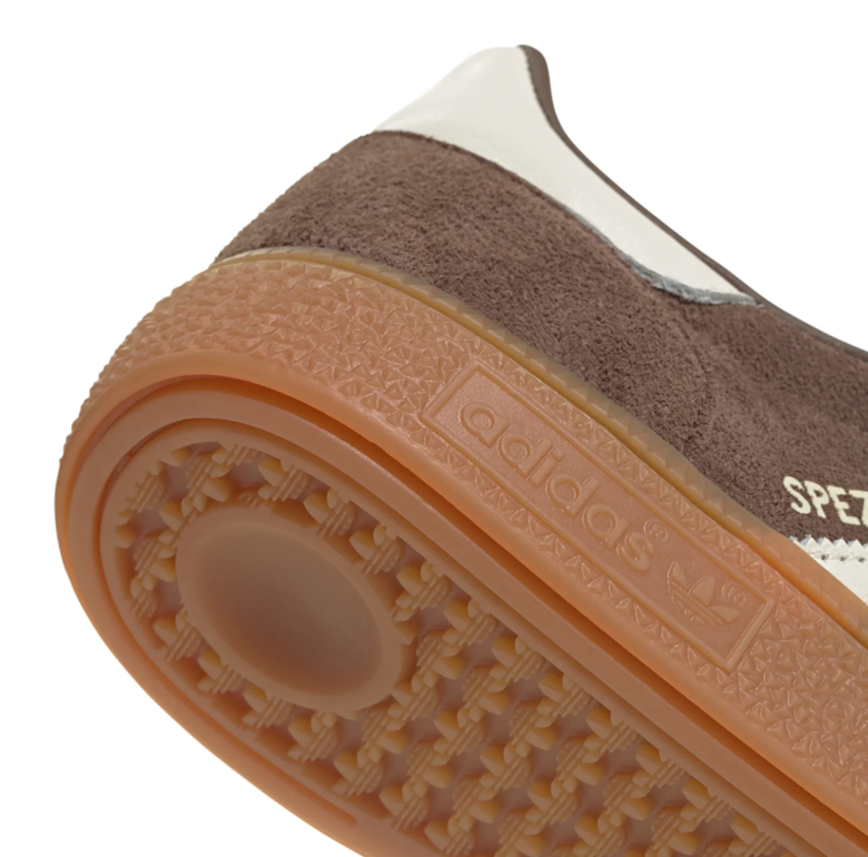 adidas Handball Spezial Brown & Cream Sneakers with Gum Sole