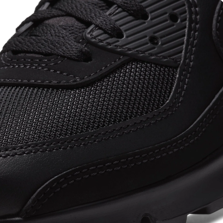 Nike Air Max 90 All-Black Low-Top Sneakers