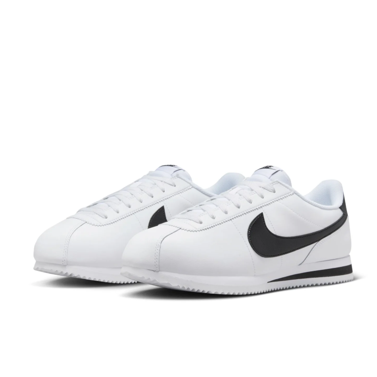 Nike White & Black Low-Top Sneakers