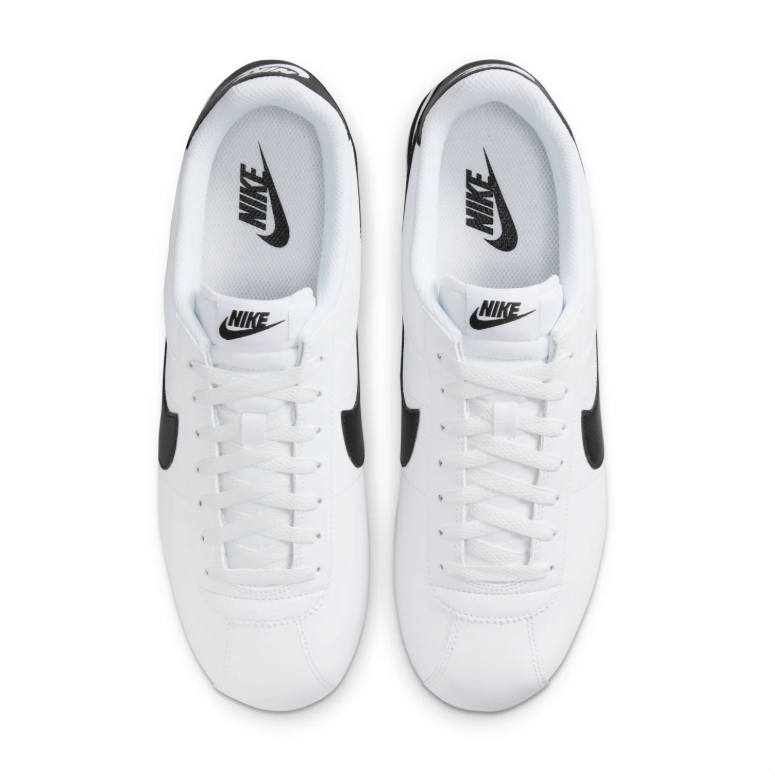 Nike White & Black Low-Top Sneakers