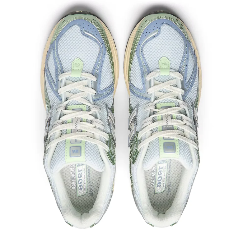 New Balance 1906R Silver, Pale Blue and Mint Sneakers