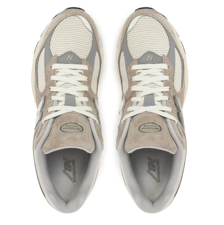 New Balance 2002R Beige, Cream and Grey Sneakers