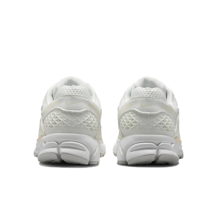 Nike White and Cream Mesh Low-Top Sneakers