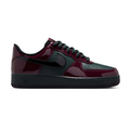 Nike Air Force 1 Low Burgundy and Dark Green Sneakers