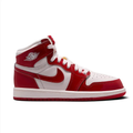 Air Jordan 1 Red and White High-Top Sneakers