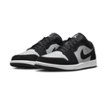 Air Jordan Black and Grey Low-Top Sneakers with White Midsole